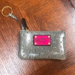 Marc by MarcJacobs Grey/Pink Coin Purse authentic